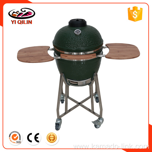 Portable Outdoor Charcoal BBQ Grill Kamado